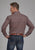 Roper Mens Ginger Foulard Brown 100% Cotton L/S Shirt