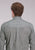 Roper Mens 2501 Medallion Foulard Grey 100% Cotton Btn L/S Shirt
