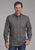 Roper Mens 2243 Garnet Foulard Grey 100% Cotton 1 Pkt L/S Shirt