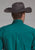 Roper Mens 2249 Black Fill Teal 100% Cotton Btn L/S Shirt