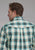 Roper Mens 2245 Taos Ombre Plaid Brown 100% Cotton Btn L/S Shirt