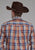 Roper Mens Falling Leaves Plaid Multi-Color 100% Cotton 1 Pkt L/S Shirt
