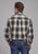 Roper Mens Tall Tree Plaid Multi-Color 100% Cotton 1 Pkt L/S Shirt
