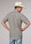 Roper Mens Sketchy Paisley Brown 100% Cotton S/S Shirt
