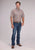 Roper Mens 2499 Paisley Clay 100% Cotton Button S/S Shirt