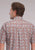 Roper Mens 2499 Paisley Clay 100% Cotton Button S/S Shirt
