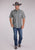 Roper Mens 2501 Medallion Foulard Grey 100% Cotton 1 Pkt S/S Shirt