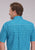 Roper Mens 2503 Bluebird Foulard Blue 100% Cotton 1 Pkt S/S Shirt