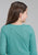 Roper Kids Girls Lets Get Western Turquoise Poly/Rayon L/S T-Shirt