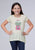 Roper Kids Girls Gum Machine Cream Poly/Rayon S/S T-Shirt