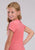 Roper Kids Girls I Am The Problem Pink Poly/Rayon S/S T-Shirt