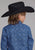 Roper Kids Boys 2251 Sapphire Ornamental Blue 100% Cotton L/S Shirt