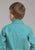 Roper Kids Boys 2250 Four Point Foulard Turquoise Cotton Blend L/S Shirt