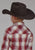 Roper Kids Boys 57 Chevy Plaid Red 100% Cotton L/S Shirt
