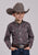 Roper Kids Boys 2742 Iron Paisley Grey 100% Cotton Btn L/S Shirt