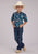Roper Kids Boys 2462 Panlolos Print Blue 100% Cotton 1 Pkt S/S Shirt
