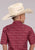 Roper Kids Boys 2464 Desert Stripe Red 100% Cotton S/S Shirt