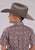 Roper Kids Boys 2499 Clay Paisley Orange 100% Cotton Btn S/S Shirt