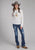 Roper Womens Stunning Cactus Cream Poly/Rayon L/S T-Shirt