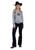 Roper Womens My Office Grey Poly/Rayon Sweatshirt