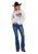 Roper Womens Boxy Fit Farm Multi-Color Poly/Rayon Sweatshirt