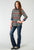 Roper Womens 1898 Aztec Stripe Red Multi 100% Cotton L/S Shirt
