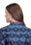Roper Womens Aztec Serape Print Blue 100% Cotton L/S Shirt