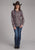 Roper Womens 2178 Winter Aztec Black 100% Cotton L/S Shirt