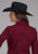 Roper Womens 2162 Black Fill Poplin Red 100% Cotton L/S Shirt