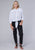 Roper Womens Retro Swiss Dot White 100% Cotton L/S Blouse
