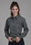 Roper Womens Classic Western Black 100% Cotton L/S Blouse