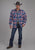 Roper Mens 2205 Sherpa Lined Red 100% Cotton L/S Shirt