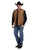 Roper Mens Poly Filled Performance Brown 100% Polyester Softshell Vest