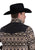 Roper Mens Aztec Print Micro Black/Brown 100% Polyester Fleece Pullover