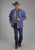 Roper Mens 2205 Sherpa Lined Blue 100% Cotton Tall L/S Shirt