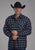 Roper Mens 2205 Sherpa Lined Black 100% Cotton Tall L/S Shirt