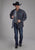 Roper Mens 2205 Sherpa Lined Black 100% Cotton Tall L/S Shirt