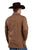 Roper Mens Hi Tech Ripstop Barn Tobacco Poly/Spandex Coat