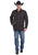 Roper Mens Barn Coat Black Poly/Spandex Softshell Jacket