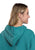 Roper Womens Slouchie Fleece Teal 100% Cotton Hoodie