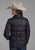 Roper Womens Down Filled Shirt Black 100% Nylon Softshell Jacket