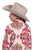 Roper Kids Girls Large Aztec Polar Pink 100% Cotton Fleece Jacket