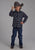 Roper Kids Boys Sherpa Lined Shirt Black 100% Cotton Jacket