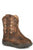 Roper Infant Girls Bailey Brown Faux Leather Cowboy Boots
