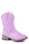 Roper Toddler Girls Glitter Galore Purple Faux Leather Cowboy Boots