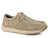Roper Mens Clearcut Low Tan Canvas Slip-On Shoes