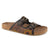 Roper Womens Desiree Tooled Tan Leather Sandals Shoes