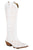 Roper Womens Ryder White Faux Leather 16in Cowboy Boots