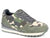Roper Womens Giddyup Camo Green Suede Sneakers Shoes