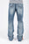 Tin Haul Mens Regular Joe Deco Stitch Blue 100% Cotton Jeans